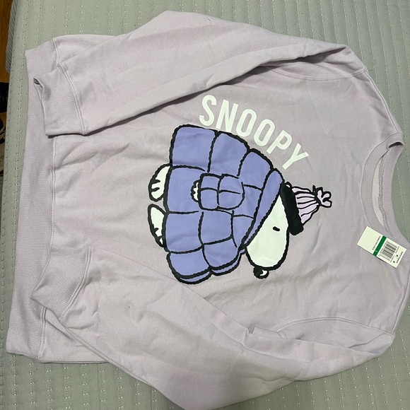 Love Tribe,Snoopy crewneck sweatshirt . Size L - Picture 2 of 4